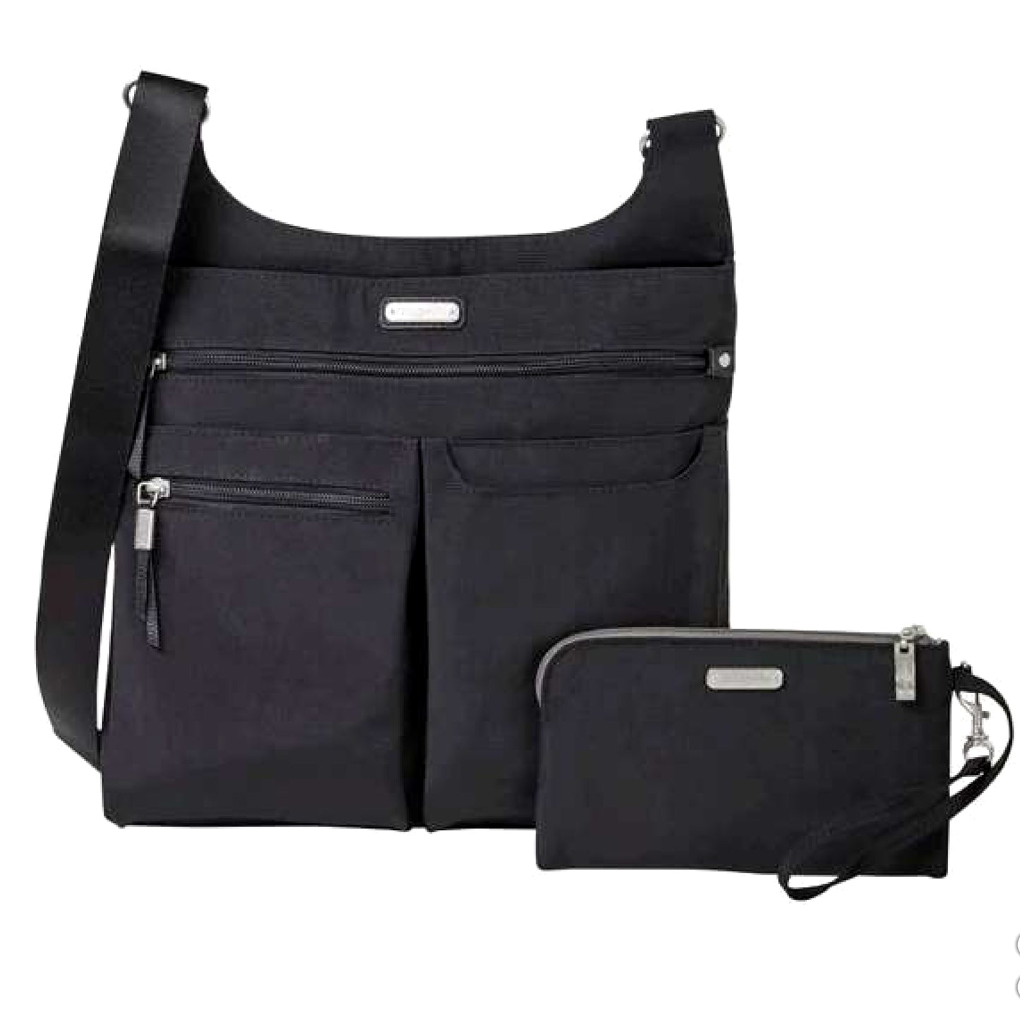 Baggallini 3-in-1 Convertible Tote with Removable RFID Phone Wristlet