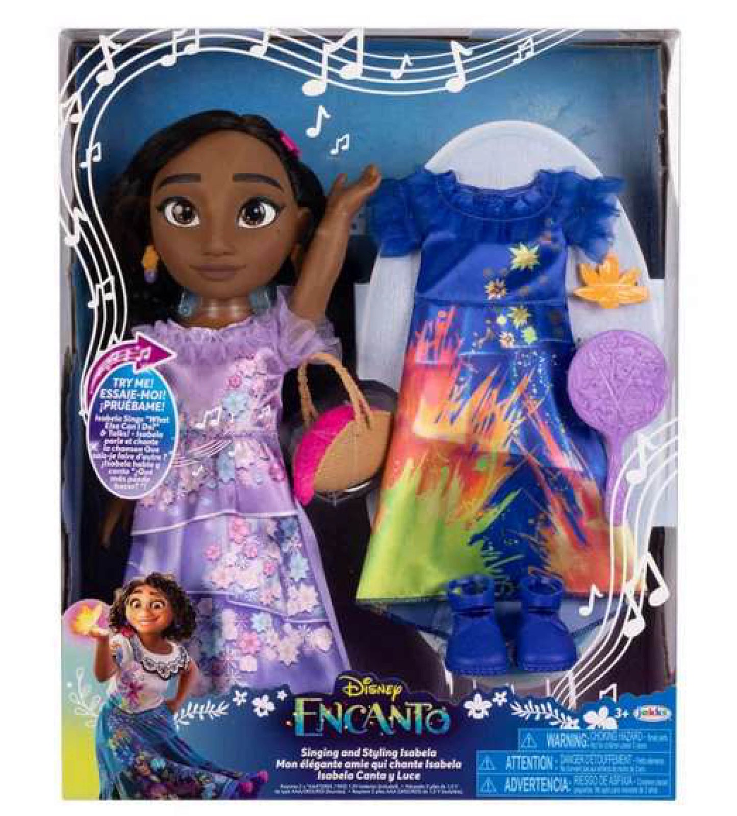 Disney Princess Singing and Styling Doll Isabela