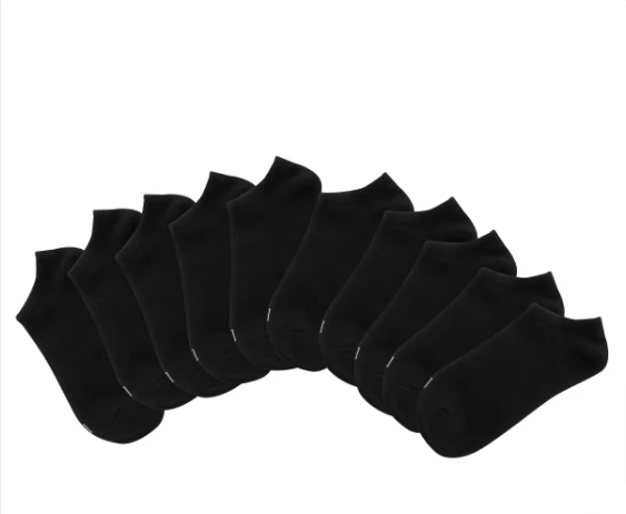 K Bell Ladies' No-Show Sock, 20 pairs