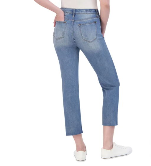 Vigoss Ladies' High-Rise Straight Crop Jean