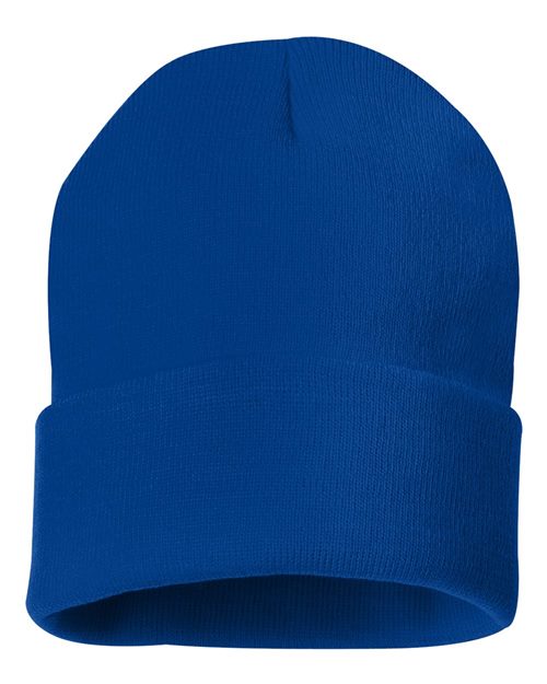 Sportsman - 12" Solid Cuffed Beanie