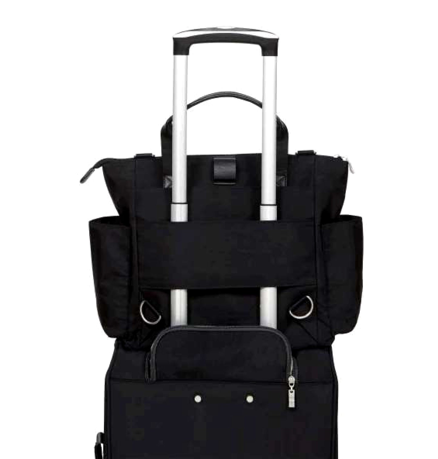 Baggallini 3-in-1 Convertible Tote with Removable RFID Phone Wristlet
