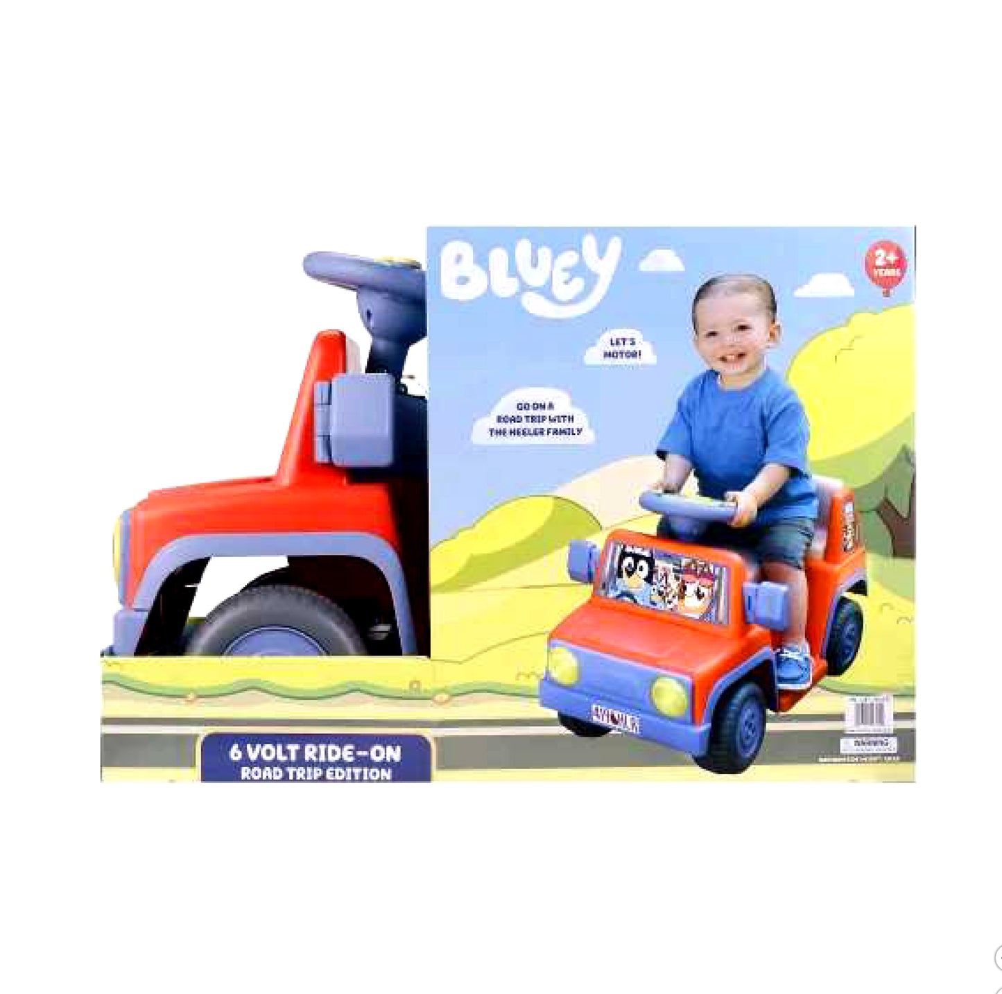 Bluey 6 Volt Ride-on Road Trip Edition