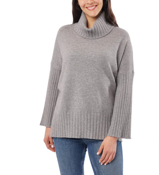 Cyrus Ladies' Cowl Neck Sweater