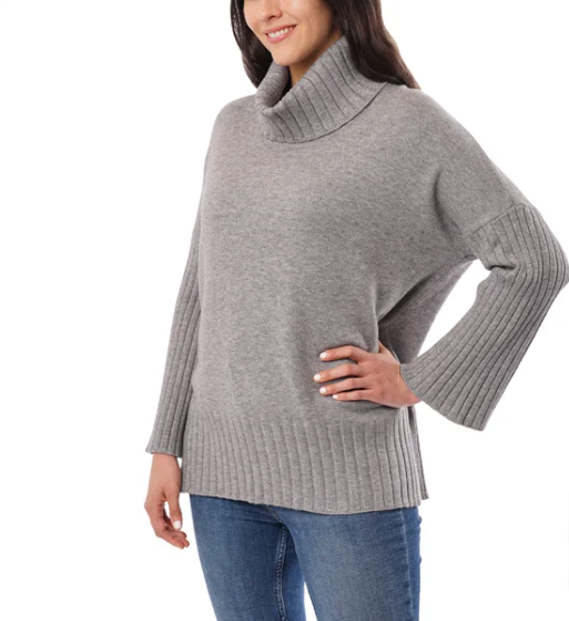 Cyrus Ladies' Cowl Neck Sweater