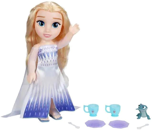 Disney Princess Frozen ELSA & BRUNI 14” Tea & Treat Time Play Doll NEW