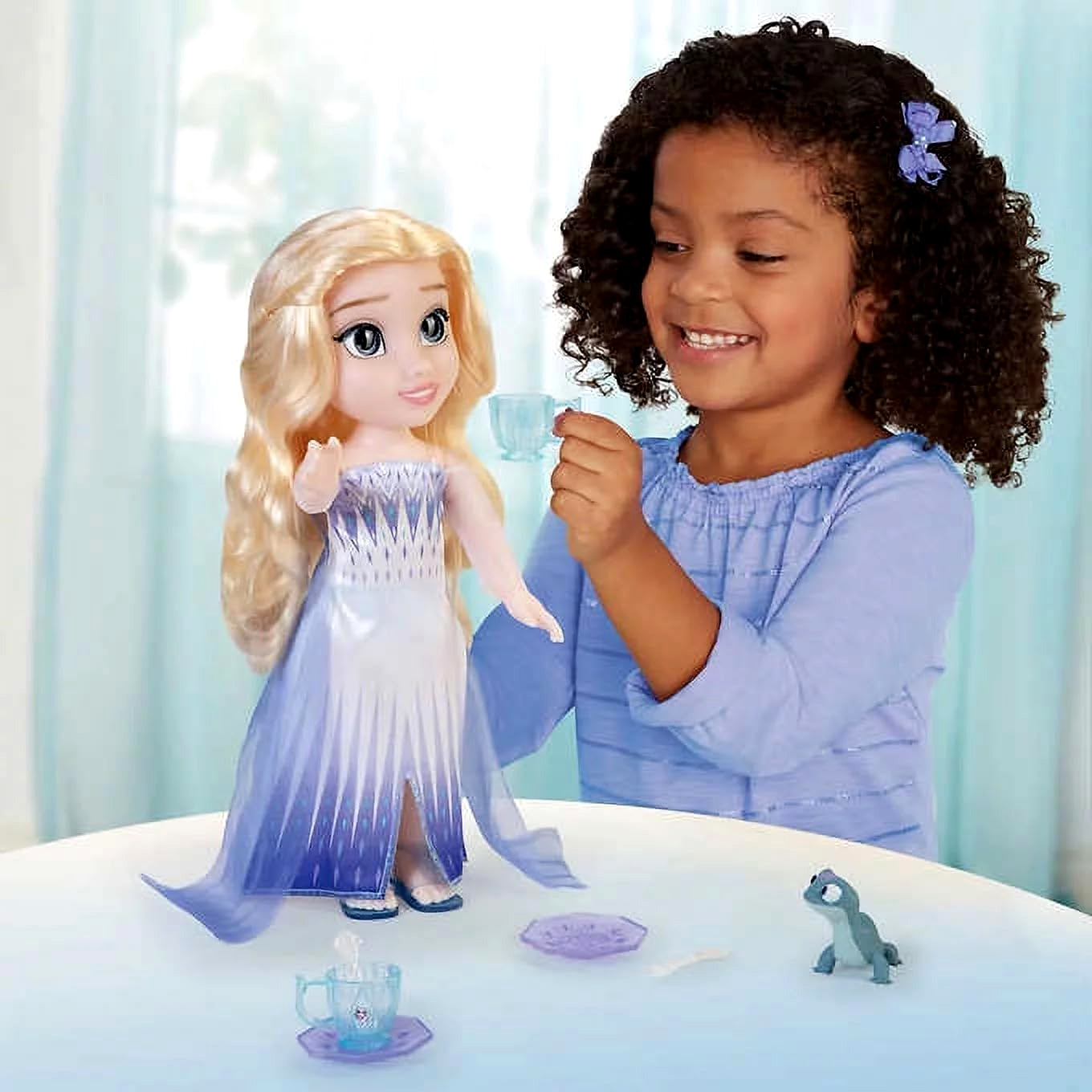 Disney Princess Frozen ELSA & BRUNI 14” Tea & Treat Time Play Doll NEW