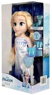 Disney Princess Frozen ELSA & BRUNI 14” Tea & Treat Time Play Doll NEW