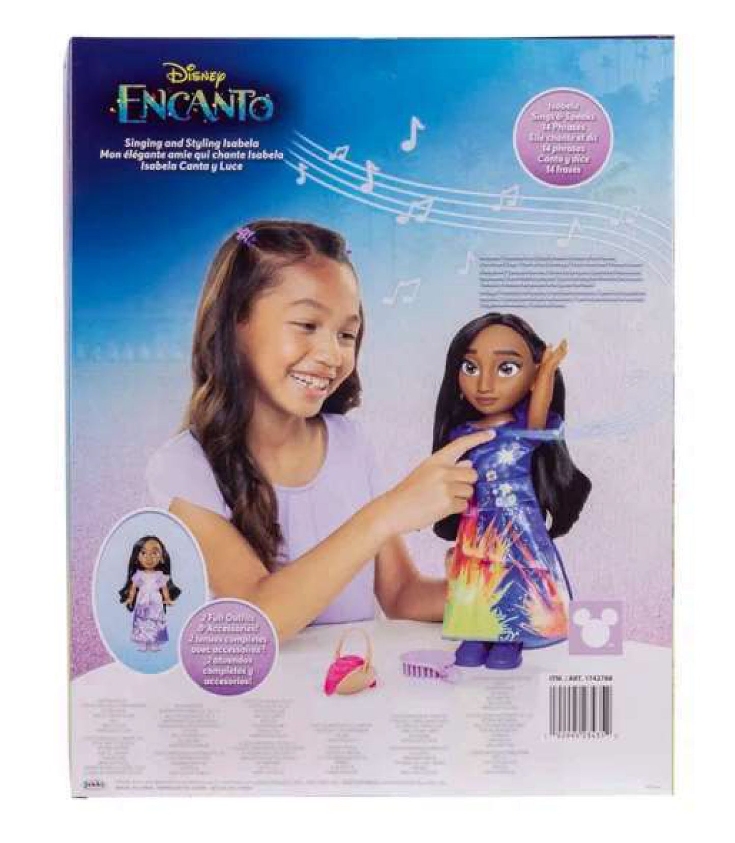 Disney Princess Singing and Styling Doll Isabela