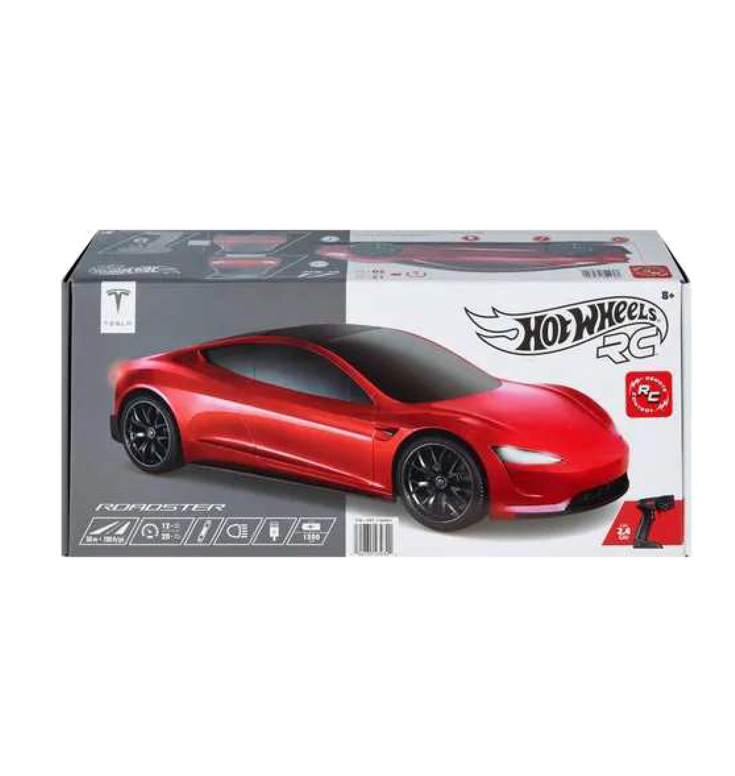 Hot Wheels Tesla Roadster RC - 1:10 Scale