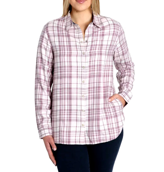 Jachs Girlfriend Ladies' Flannel Shirt