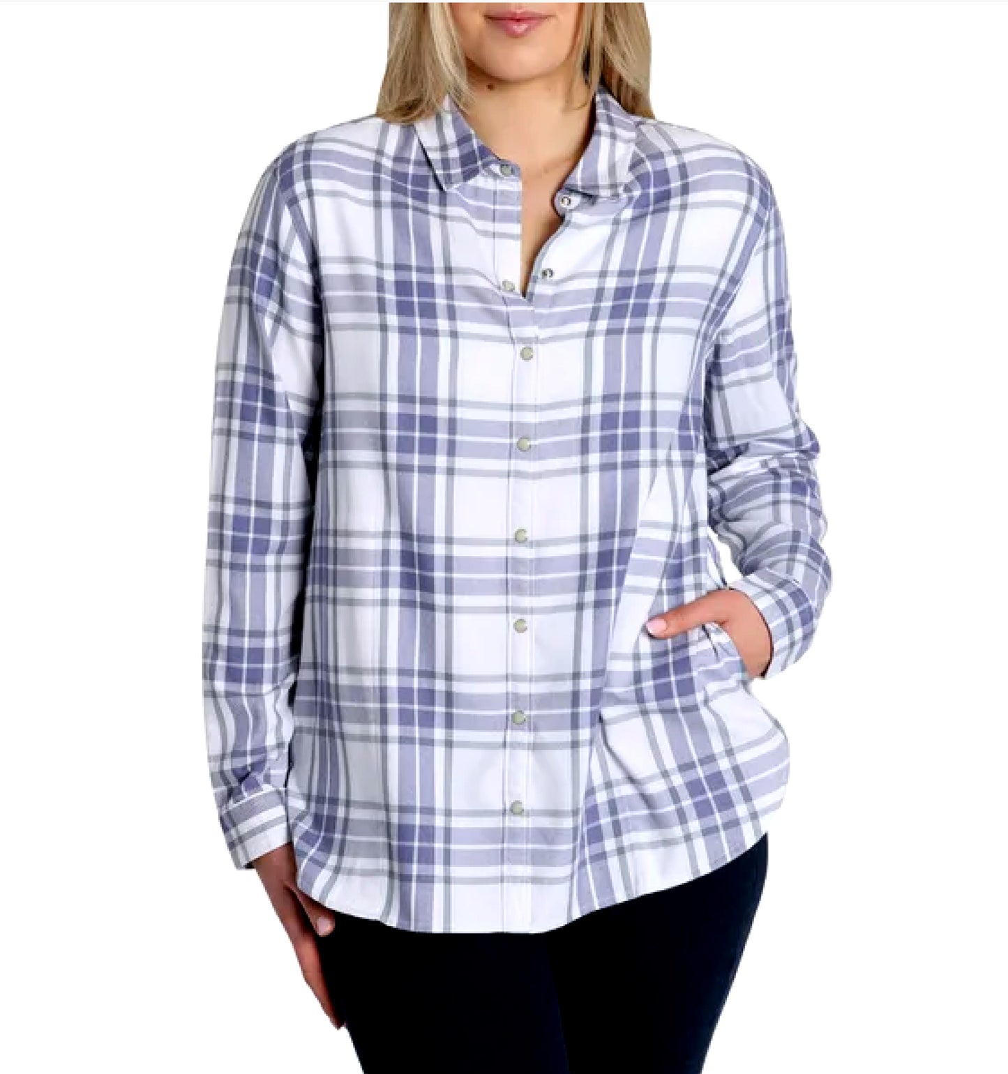 Jachs Girlfriend Ladies' Flannel Shirt