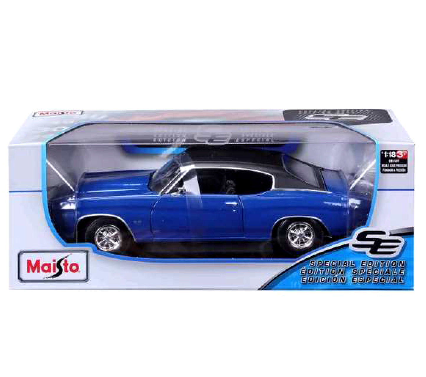 Maisto 1:18 SE 1970 Chevrolet Nova SS Coupe Die-cast Model